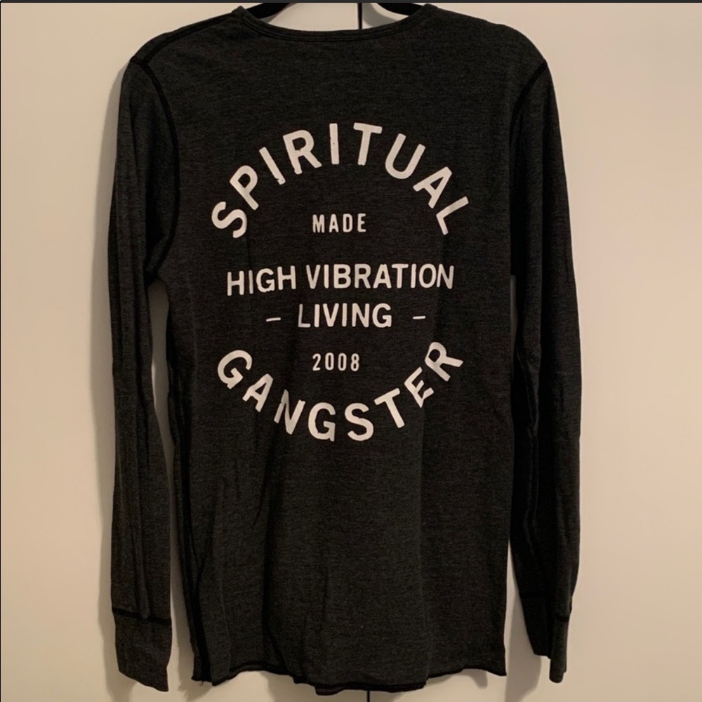 Men’s Spiritual Gangster long sleeved shirt